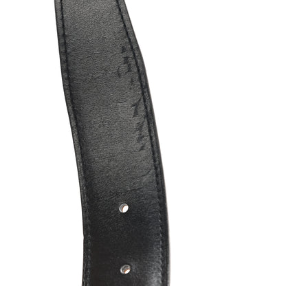 Hermes Box Togo 32mm H Belt 85 Black Gold 6 of 8