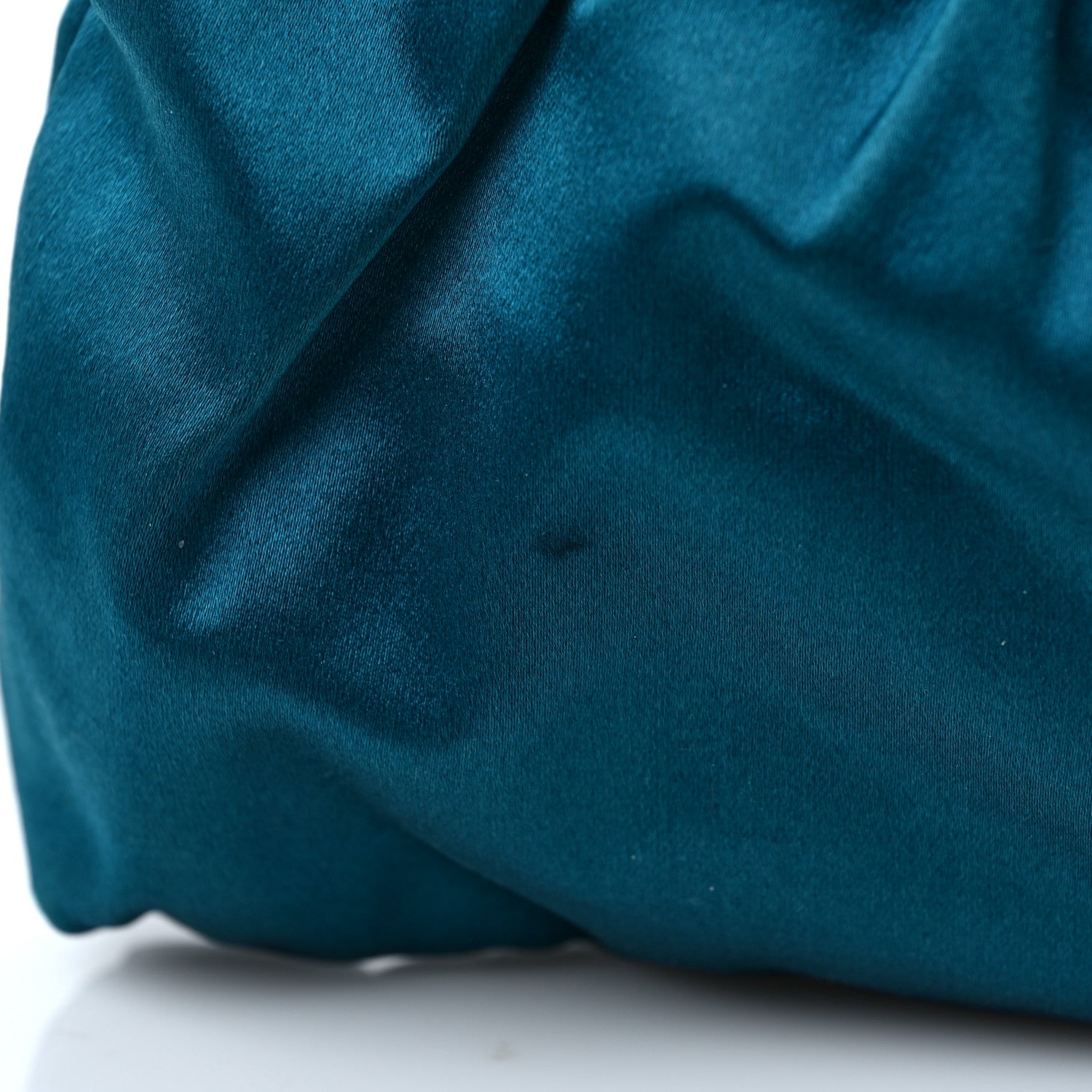 Prada Satin Raso Shoulder Bag Blue 8 of 8