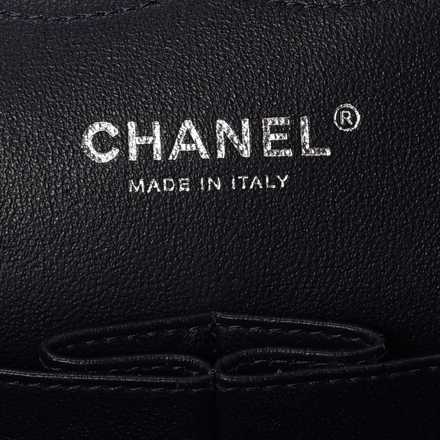 Chanel Lambskin Quilted Jumbo Double Flap Dark Navy 6 of 8