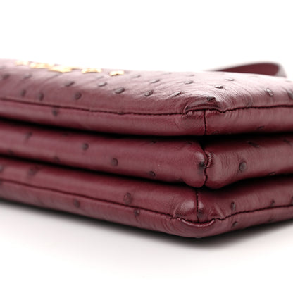 Louis Vuitton Ostrich Coussin BB Bordeaux 9 of 10