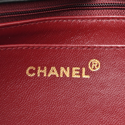 Chanel Lambskin Quilted Medium Single Flap Black 6 of 14
