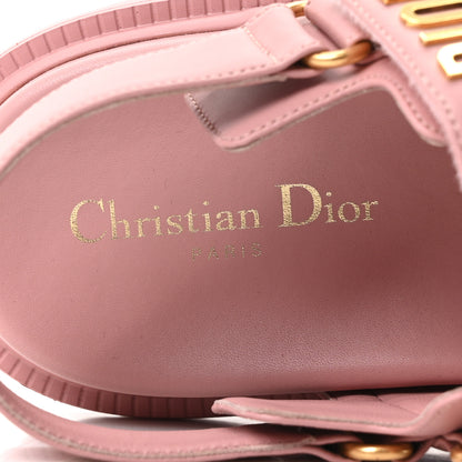 Christian Dior Lambskin Dioract Sandals 39.5 Pink 8 of 9