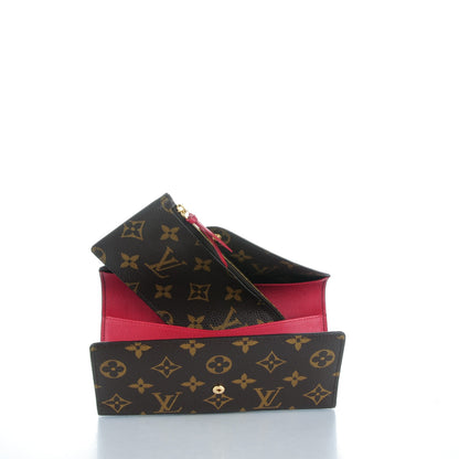 Louis Vuitton Monogram Josephine Wallet Red 5 of 8