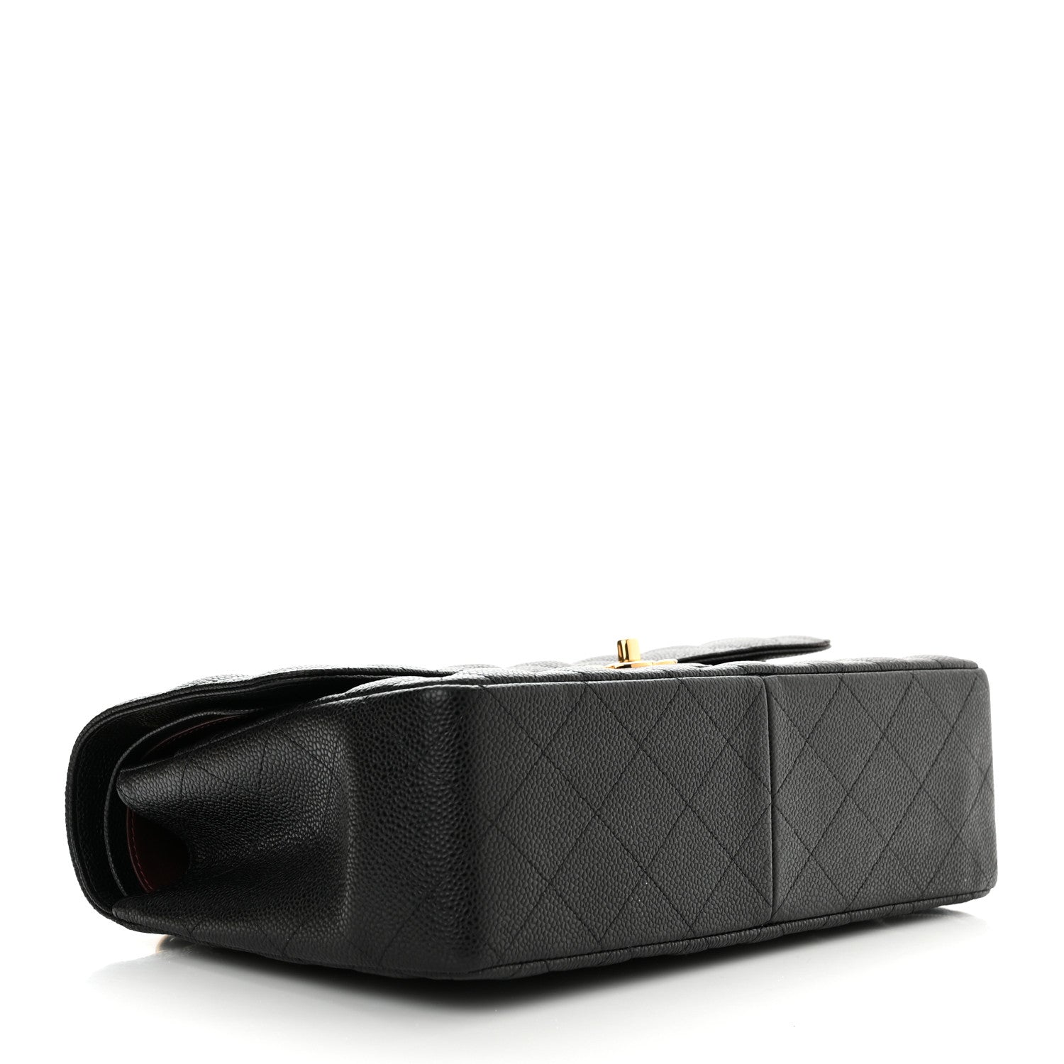 Chanel Caviar Quilted Jumbo Double Flap Black 4 of 12