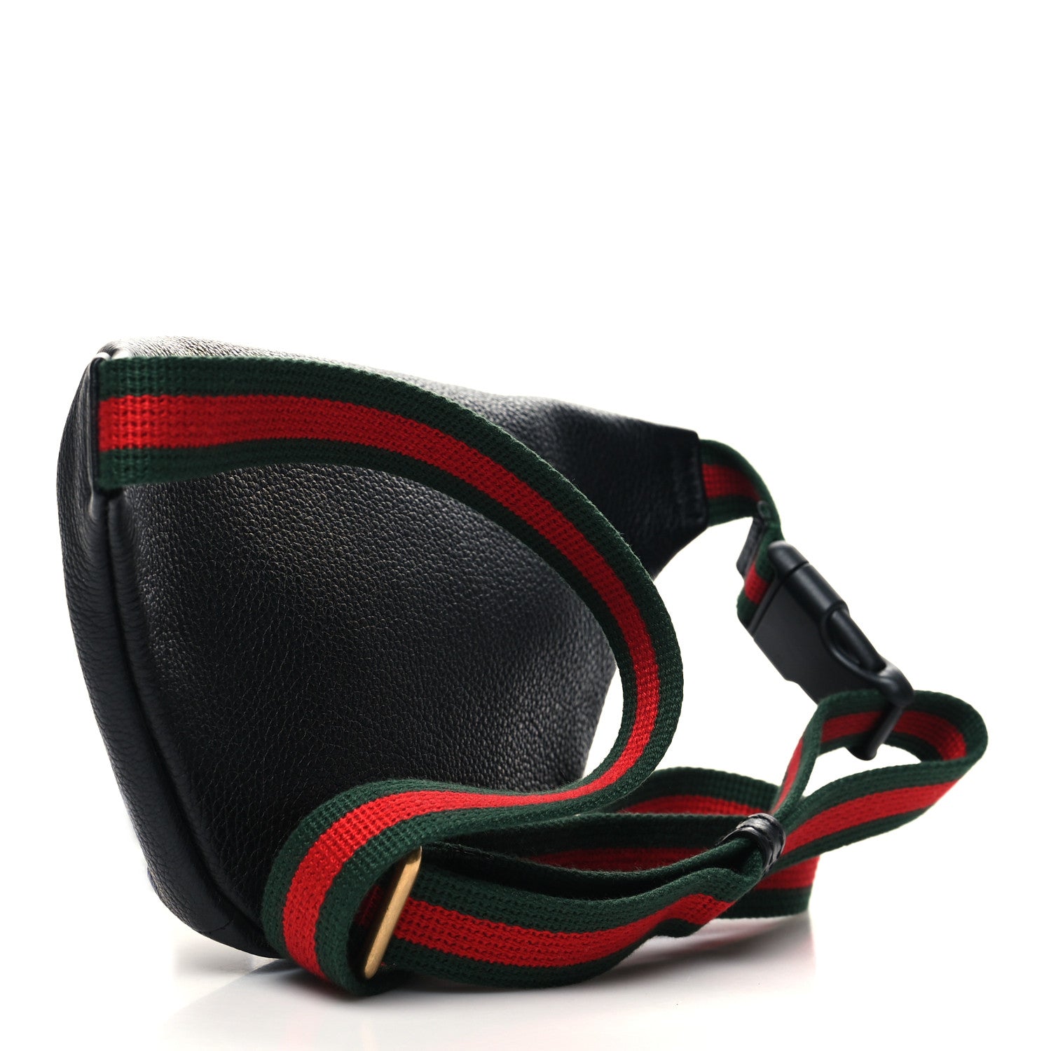 Gucci Grained Calfskin Small Logo Belt Bag Black 3 of 10