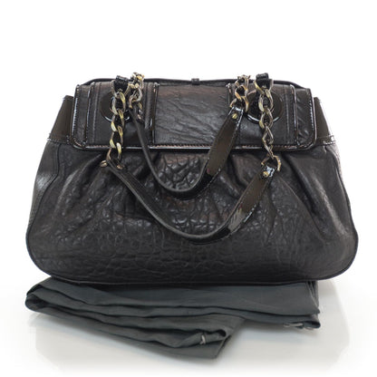 Fendi Nappa Patent B Bag Black 3 of 8