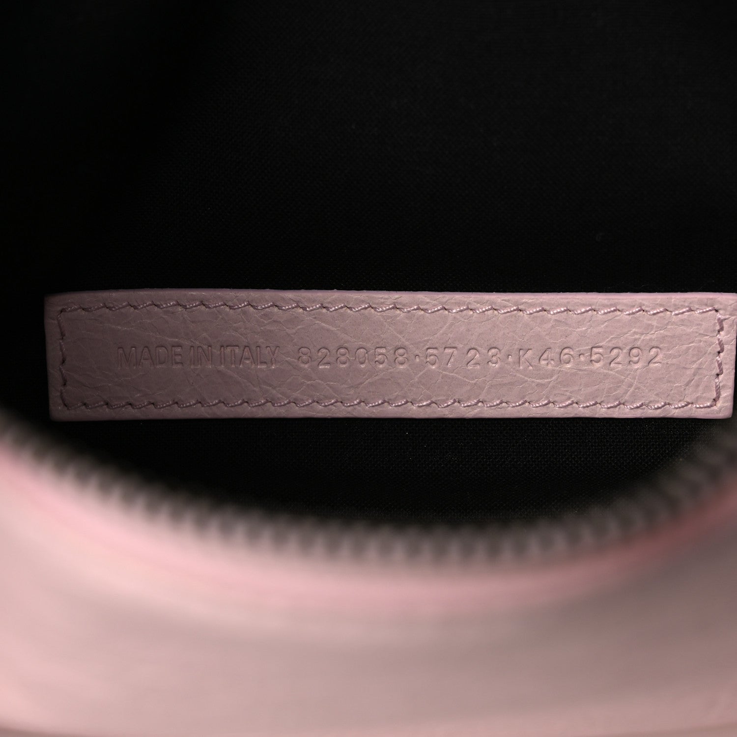 Balenciaga Agneau Arena Classic Hardware Le City Pouch On Strap Petal Pink 7 of 11