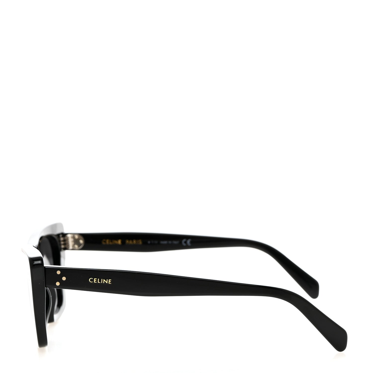 Celine Acetate Cat Eye Sunglasses CL40187I Black 3 of 6