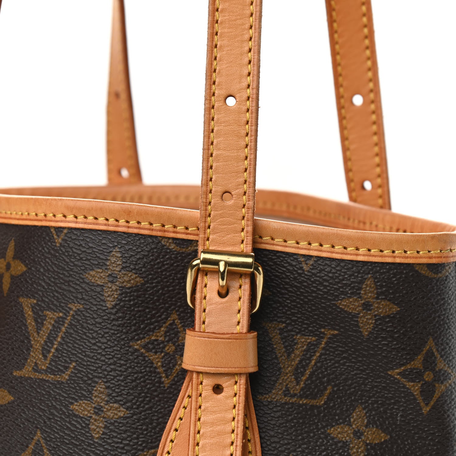 Louis Vuitton Monogram Petit Bucket 23 10 of 12