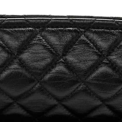 Chanel Aged Calfskin Quilted Large Working Vibe Camera Case Black 10 of 10