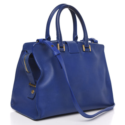 Saint Laurent Calfskin Small Classic Y Cabas Royal Blue 3 of 20