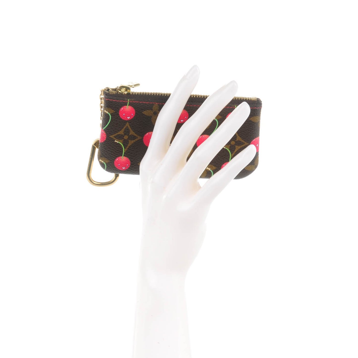Monogram Cerises Key Pouch