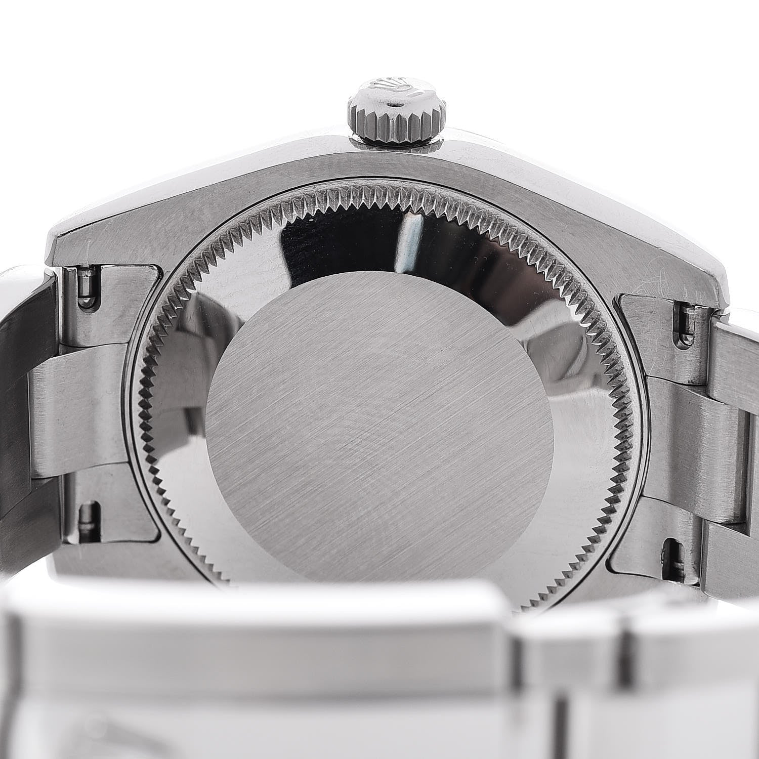 Rolex Stainless Steel 18K White Gold Diamond Black Mother of Pearl 31mm Oyster Perpetual Datejust Watch 178274 5 of 6