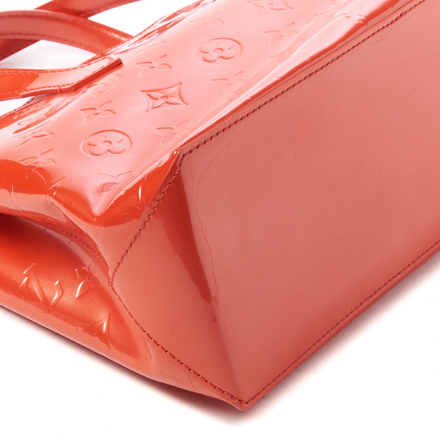 Louis Vuitton Vernis Wilshire PM Orange Sunset 5 of 8