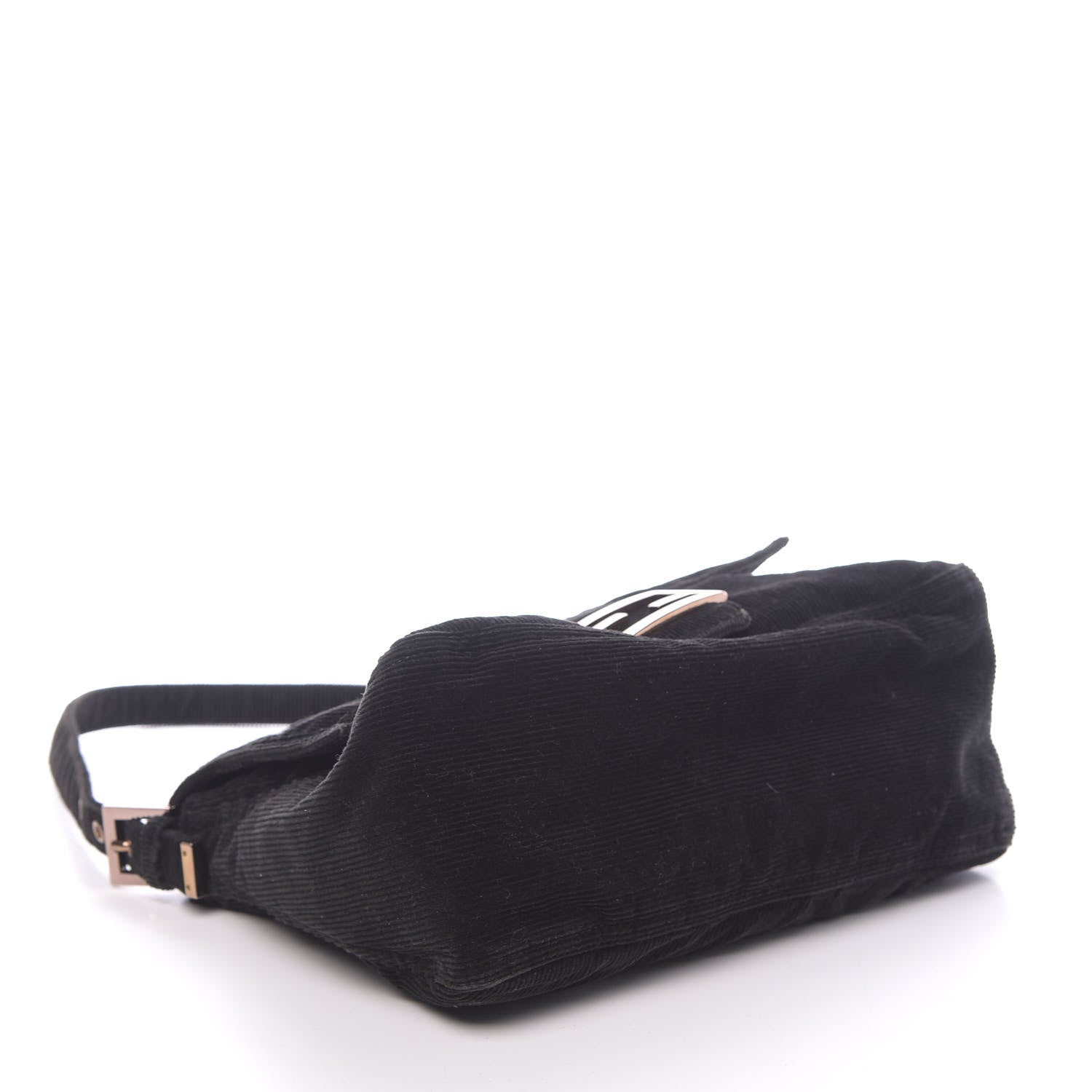 Fendi Corduroy Mama Baguette Black 4 of 12