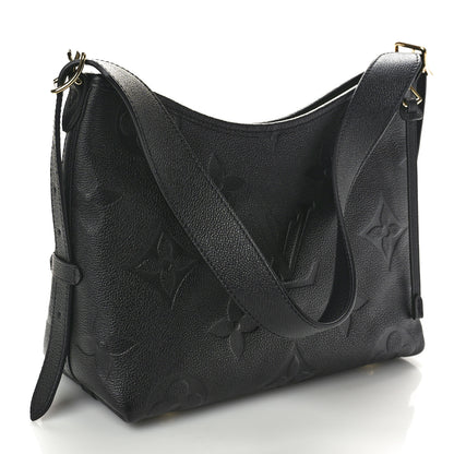 Louis Vuitton Empreinte Carryall PM Black 4 of 10
