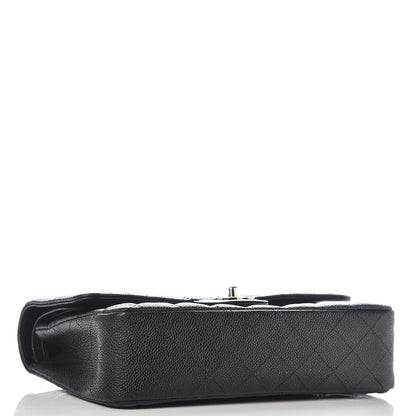 Chanel Caviar Quilted Medium Double Flap Black 4 of 12