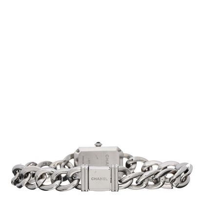 Chanel Stainless Steel 20mm Chain Premiere Quartz Watch Black 3 of 5