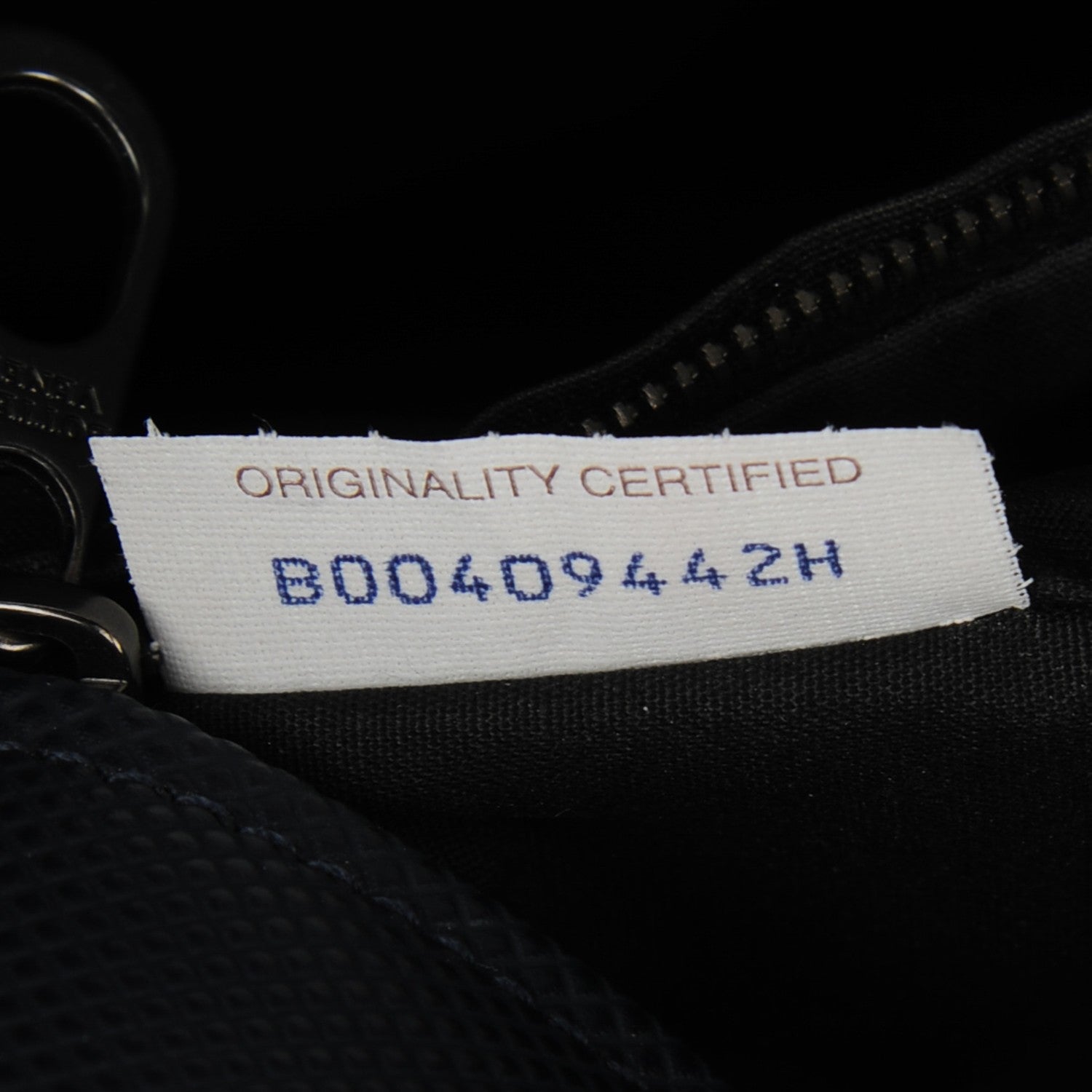 Bottega Veneta Rubberized Canvas Marco Polo Tote Dark Navy 8 of 8