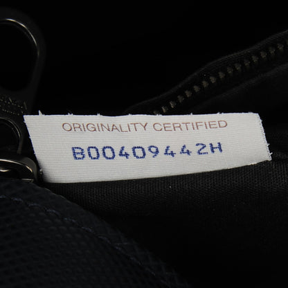 Bottega Veneta Rubberized Canvas Marco Polo Tote Dark Navy 8 of 8