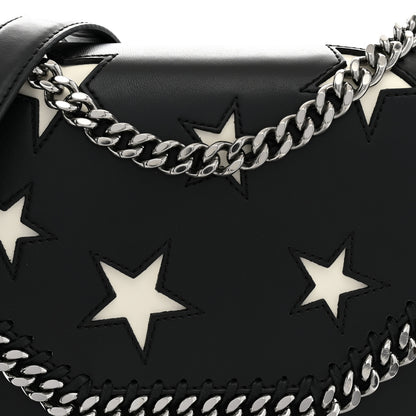 Stella McCartney Alter Nappa Embossed Medium Star Falabella Box Shoulder Bag Black 7 of 9