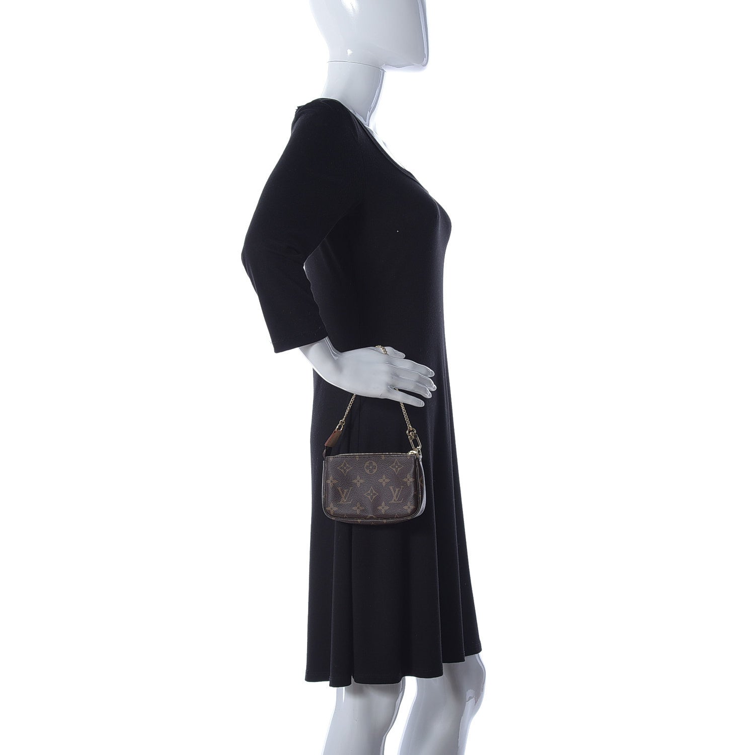 Louis Vuitton Monogram Mini Pochette Accessories 3 of 11