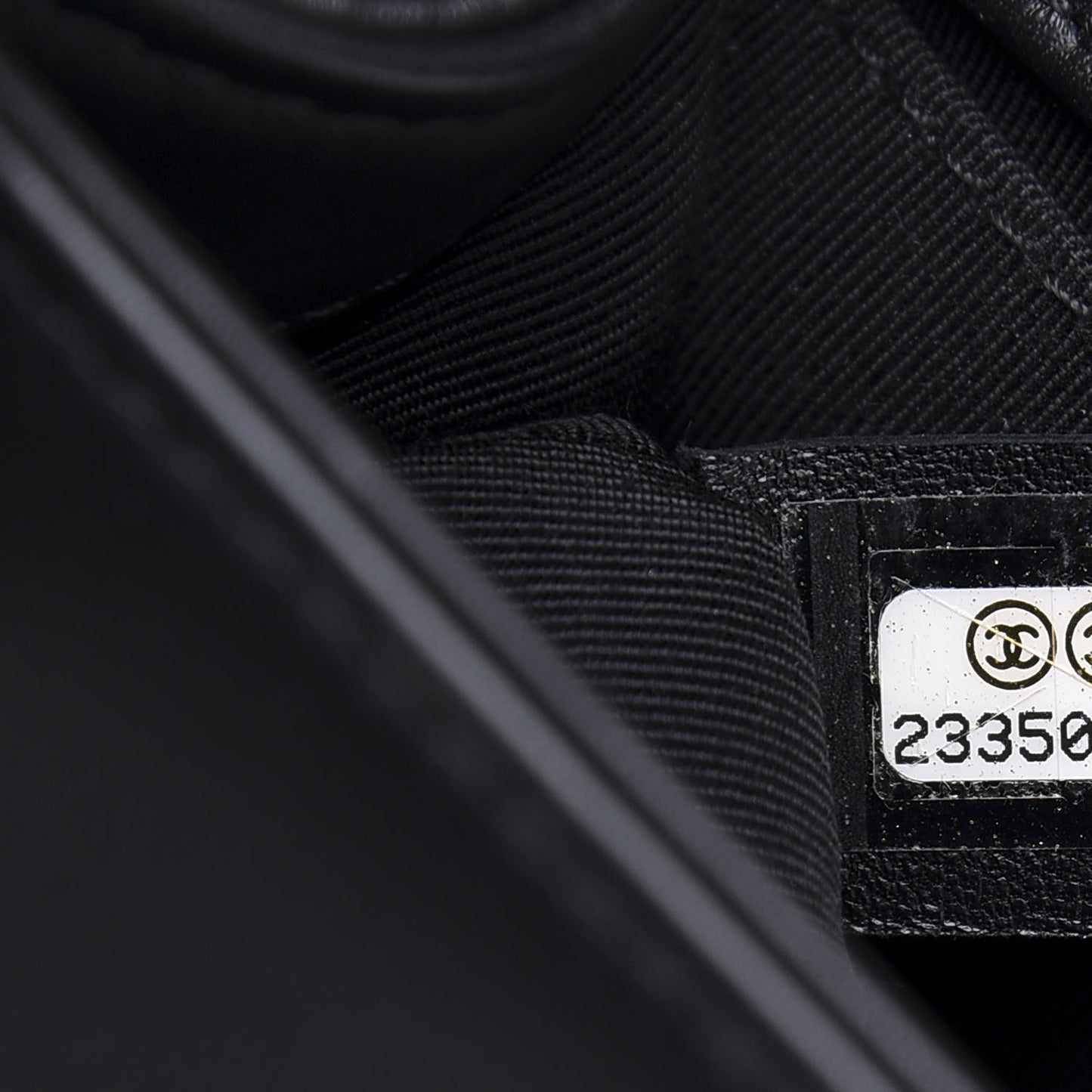 Tweed Calfskin Medium Boy Flap Black White