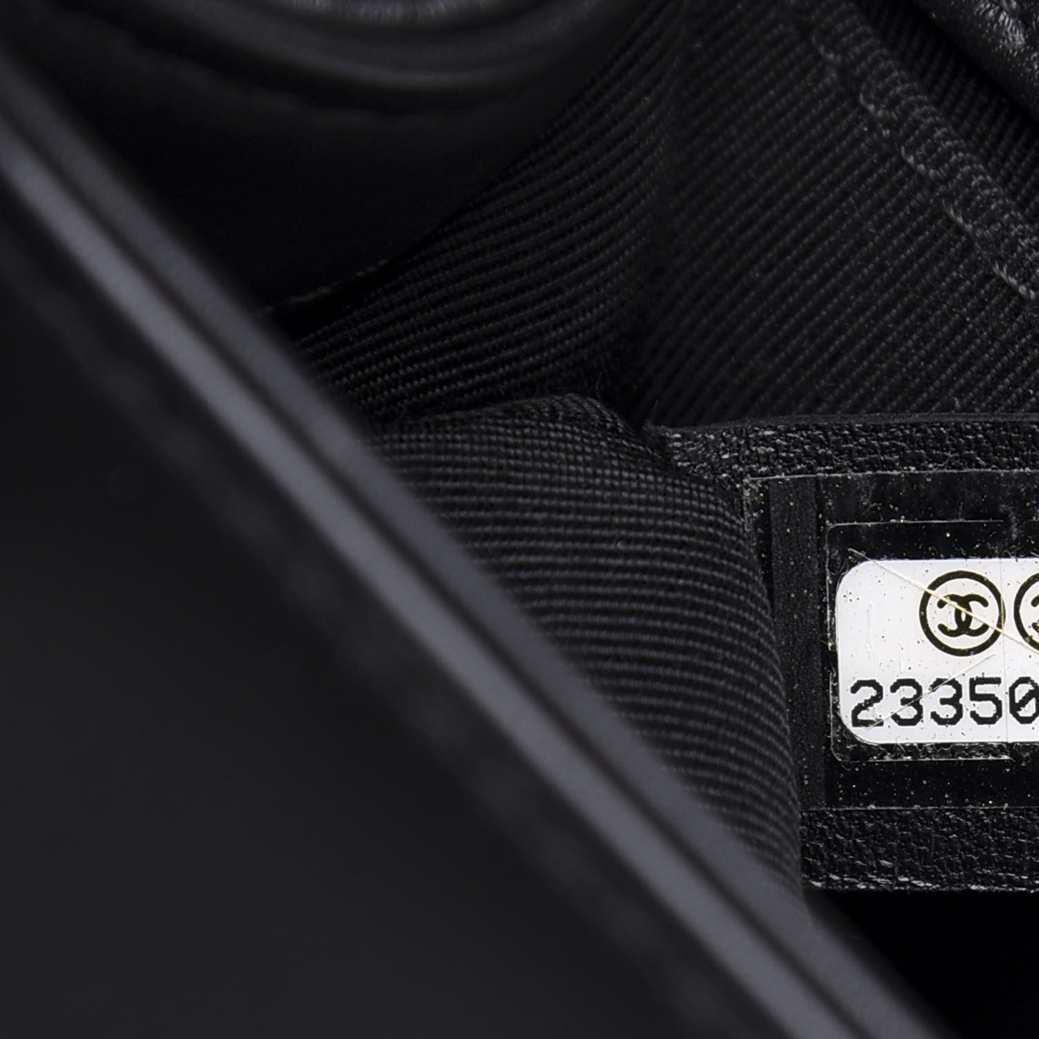 Chanel Tweed Calfskin Medium Boy Flap Black White 9 of 11