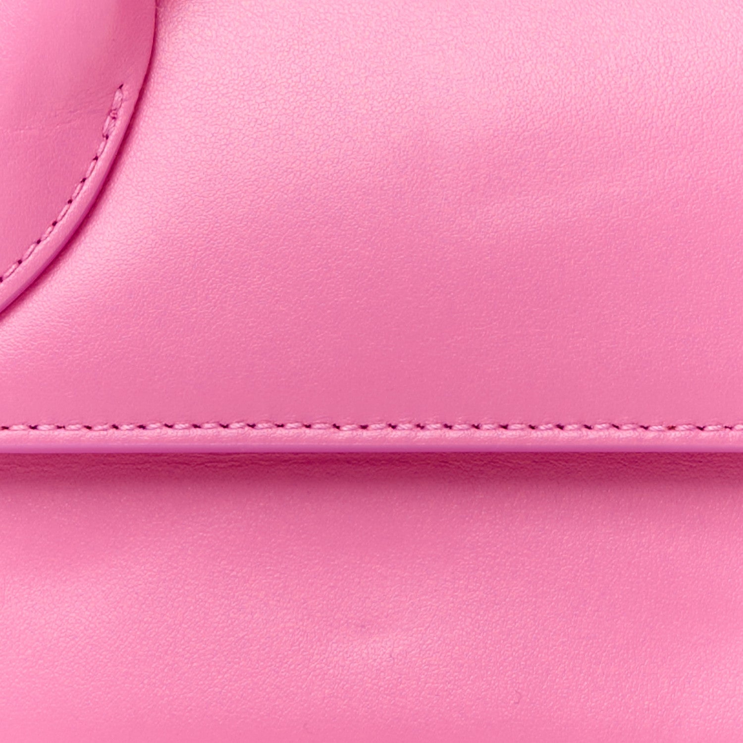 Jacquemus Smooth Calfskin Le Chiquito Long Pink 8 of 10