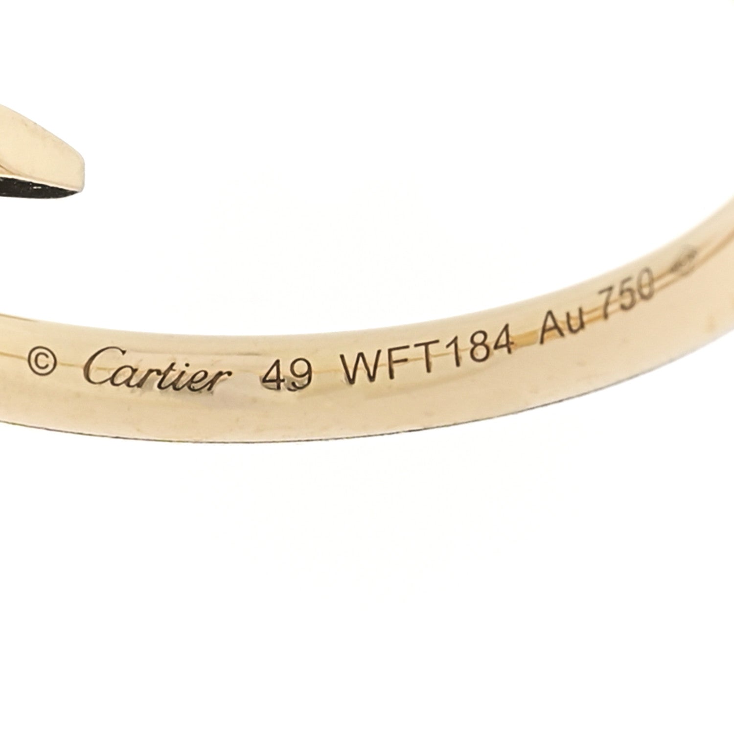 Cartier 18K Yellow Gold Small Juste Un Clou Ring 49 5 5 of 5