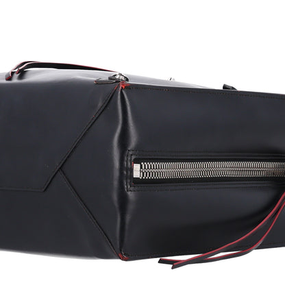 Balenciaga Veau Papier A5 Zip Around Tote Blue Rouge 10 of 10