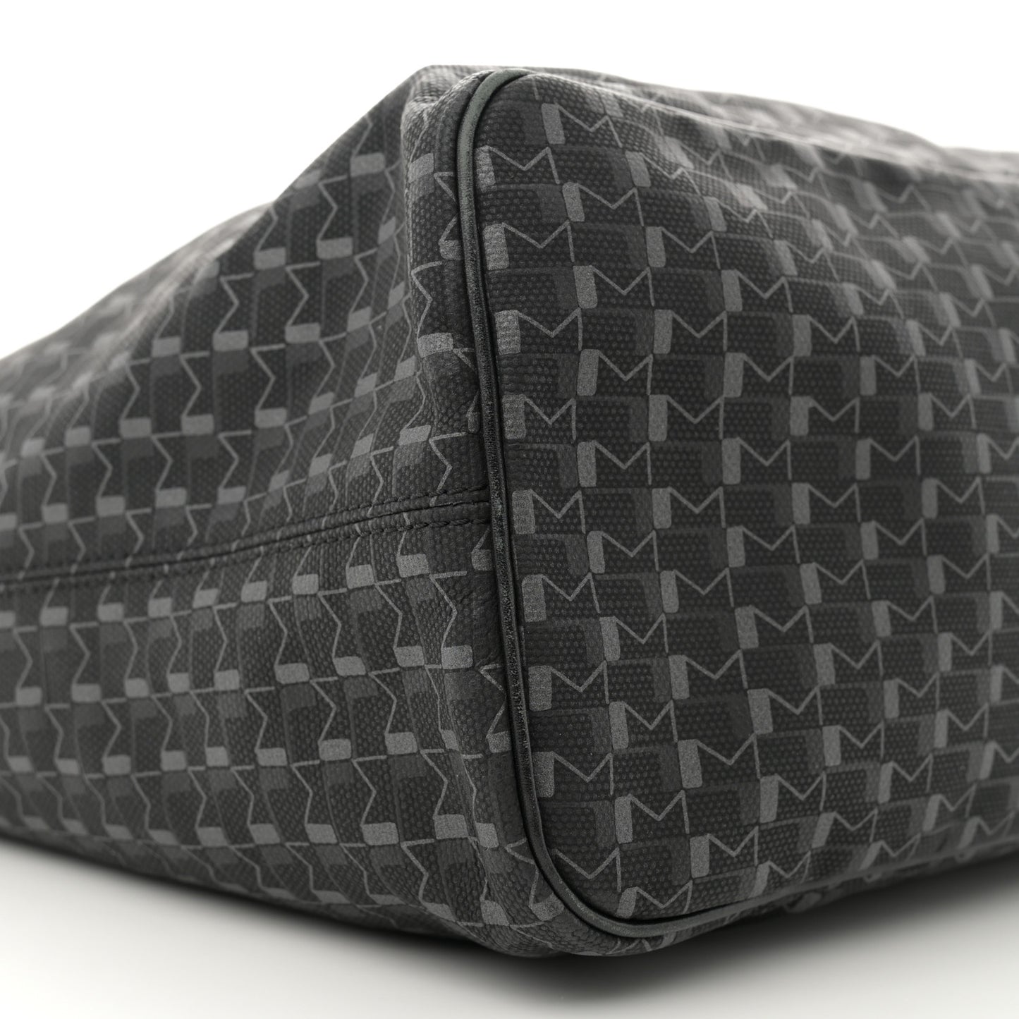 Calfskin Canvas 1920 M Monogram GM Tote Black Multicolor