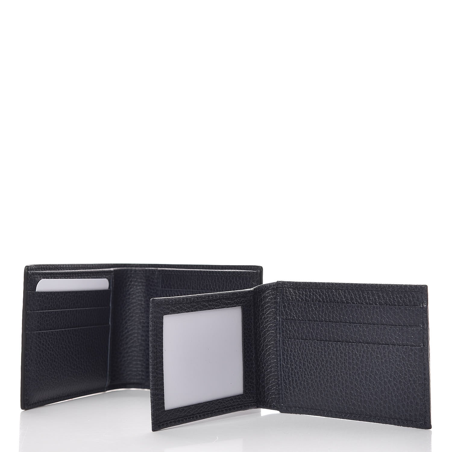 Gucci Calfskin Bi-Fold Wallet Dark Blue 6 of 9