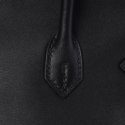 Hermes Swift Birkin 25 Black 31 of 34