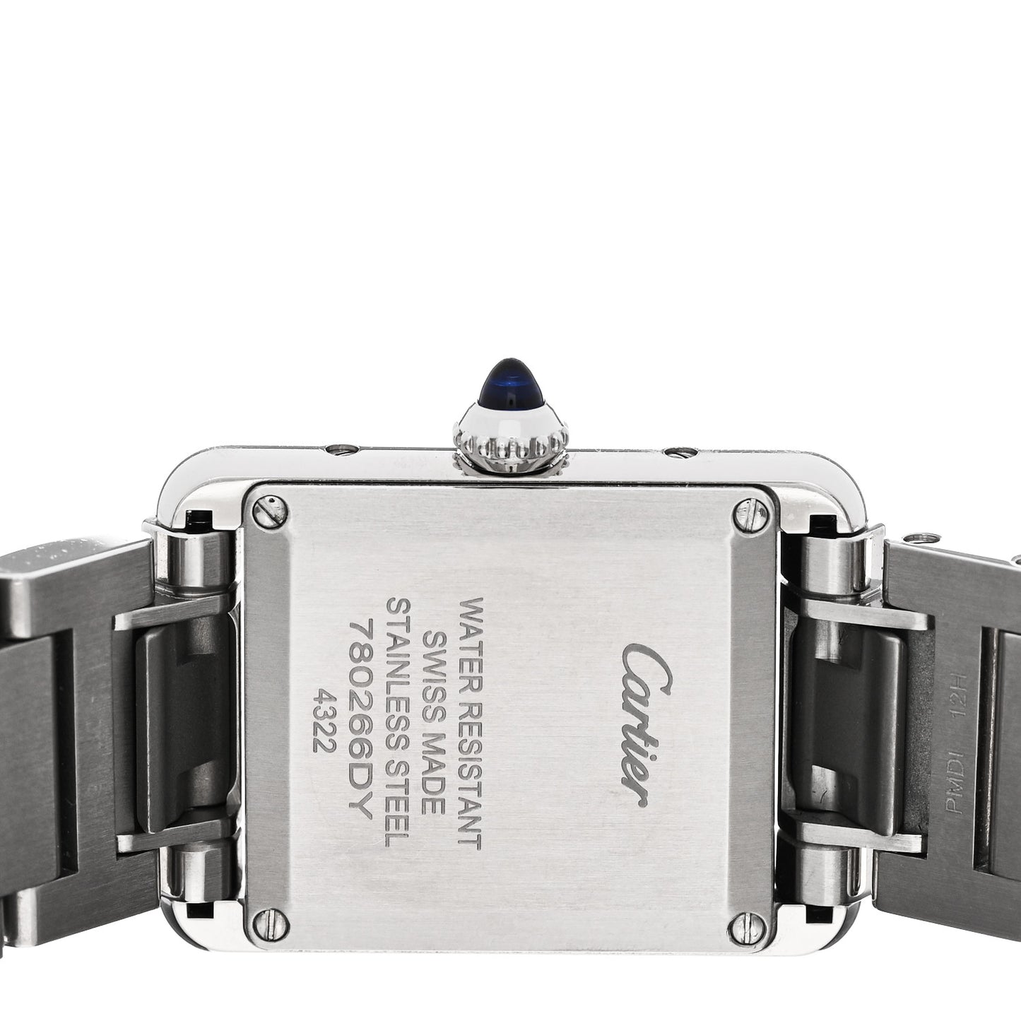 Stainless Steel 22mm Tank Must Quartz Watch