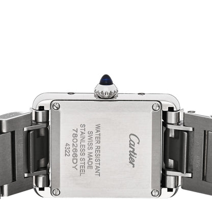 Cartier Stainless Steel 22mm Tank Must Quartz Watch 4 of 5