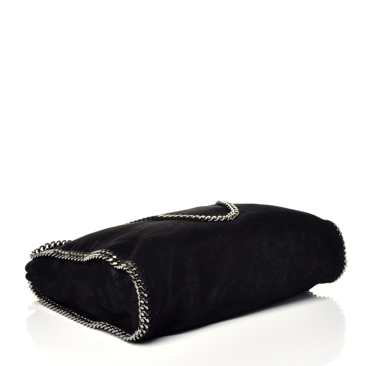 Stella McCartney Shaggy Deer Big Falabella Tote Black 4 of 9