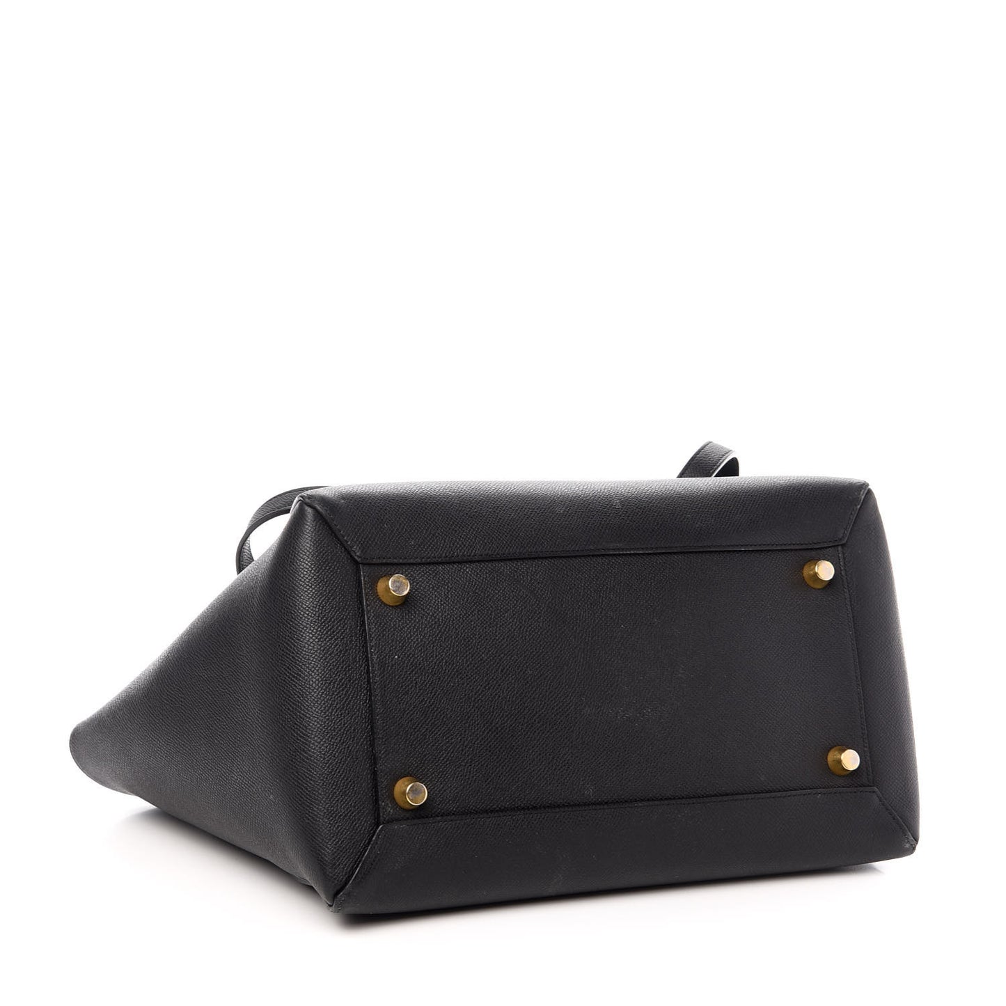 Grained Calfskin Mini Belt Bag Black