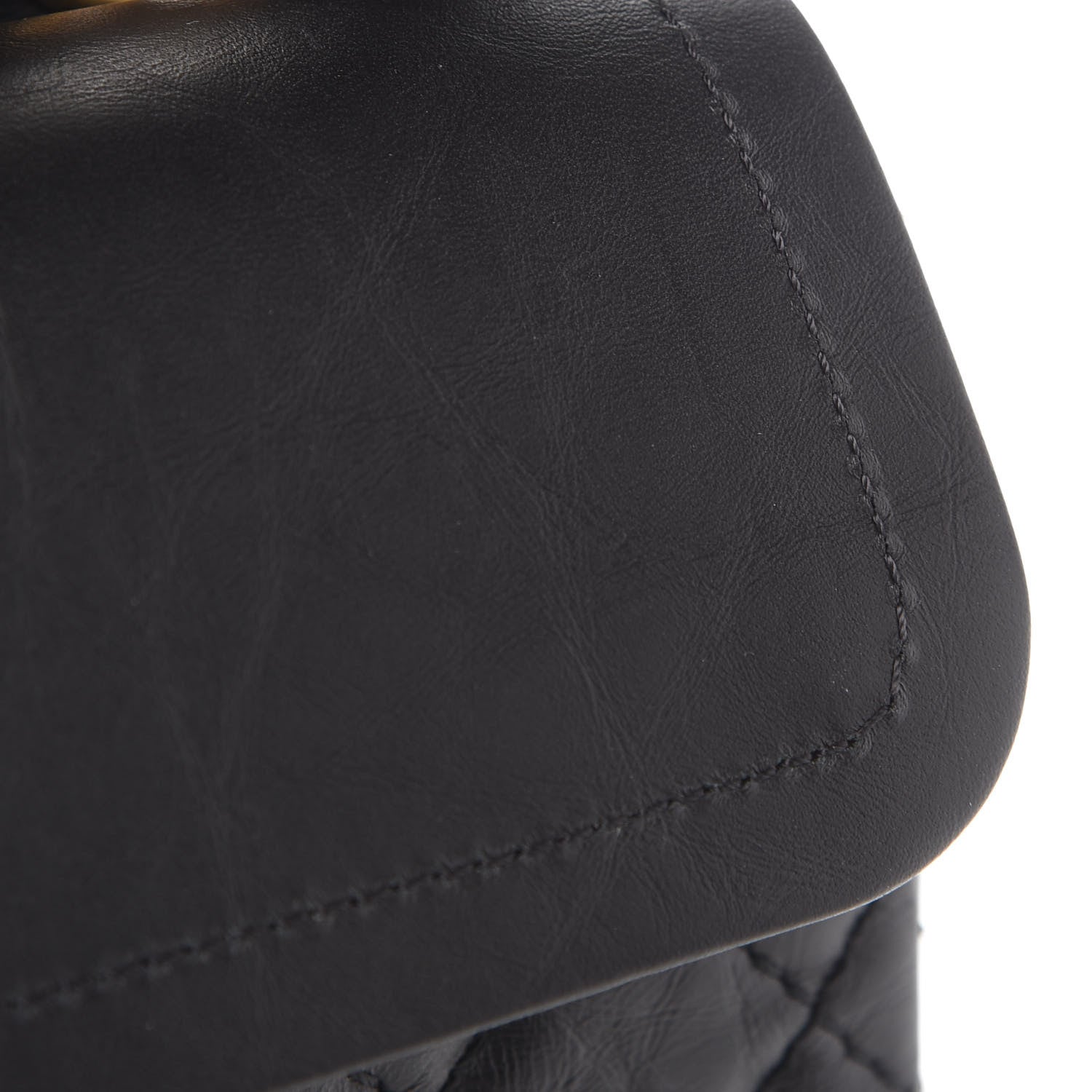 Chanel Aged Calfskin Lucky Charms 2.55 Reissue 225 Flap Black 8 of 10