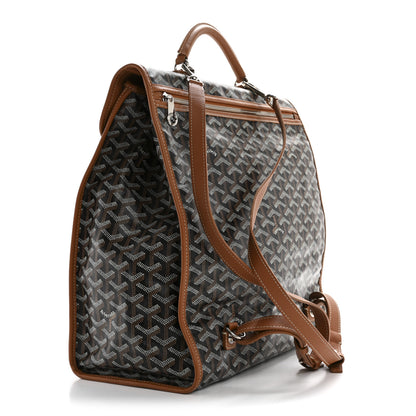 Goyard Goyardine Saint Leger Soft Briefcase Backpack Black Gold 3 of 10