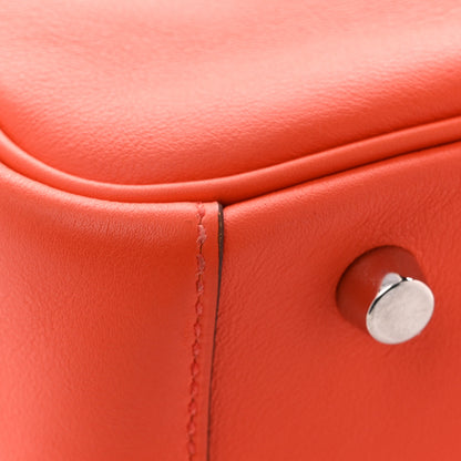 Hermes Swift Lindy 30 Orange Poppy 10 of 12