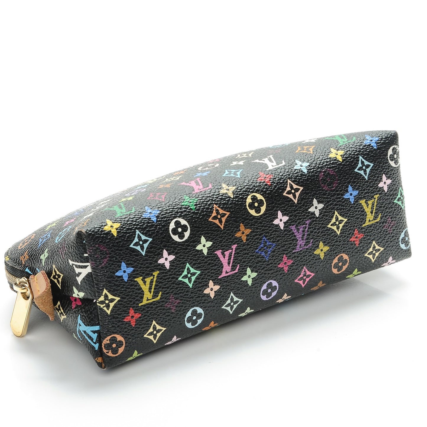 Monogram Multicolor Cosmetic Pouch Black Grenade