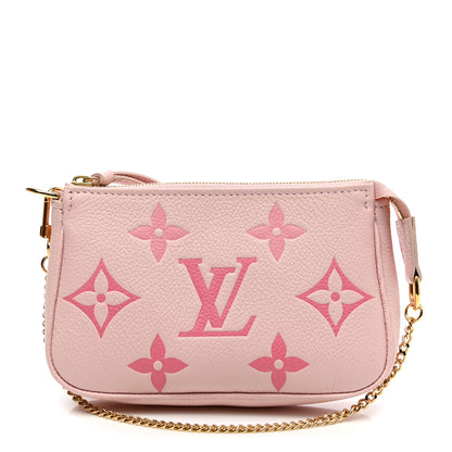 Louis Vuitton Empreinte Monogram Giant By The Pool Mini Pochette Accessories Bouton De Rose 1 of 7