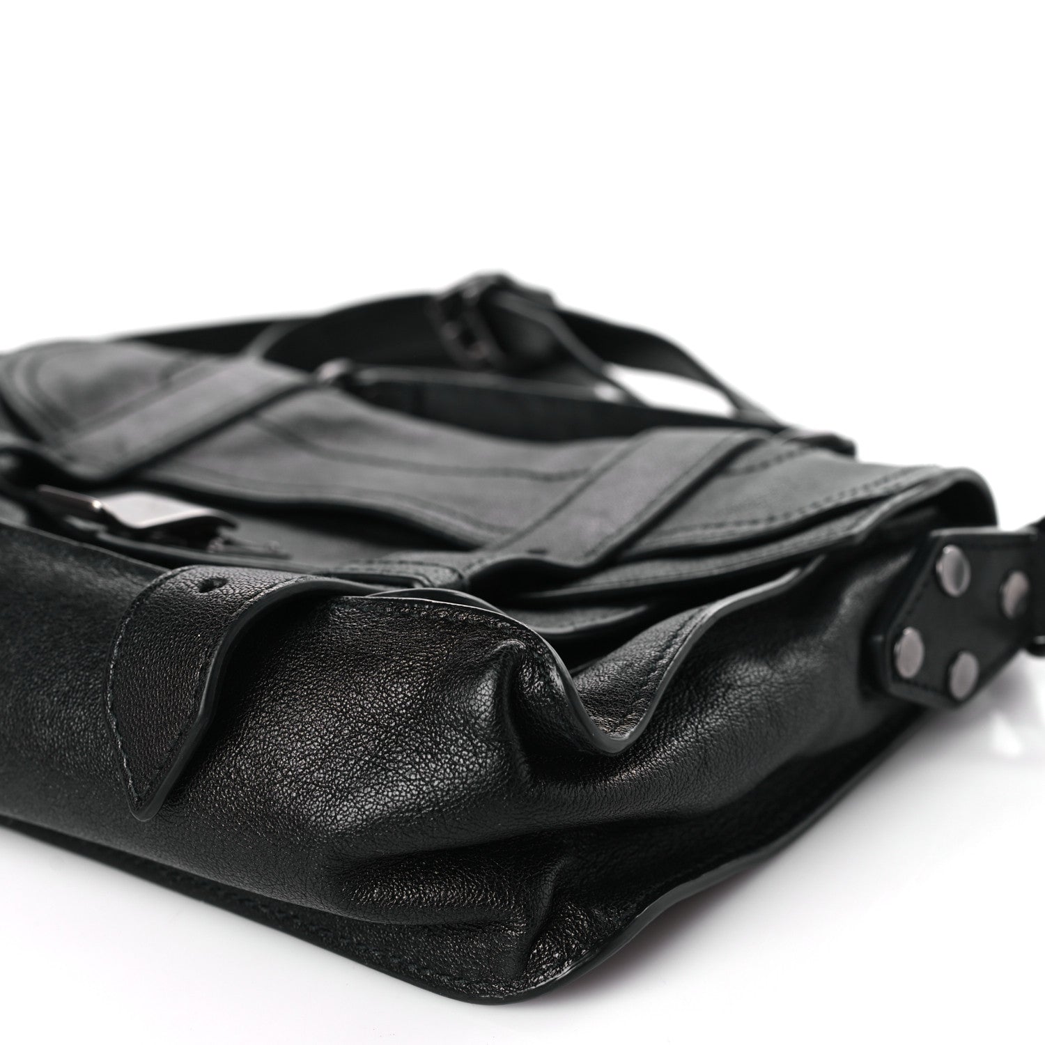 Proenza Schouler Lambskin Tiny PS1 Satchel Black 8 of 8