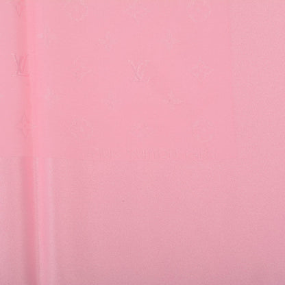 Louis Vuitton Silk Monogram Monaco Scarf Rose 4 of 7