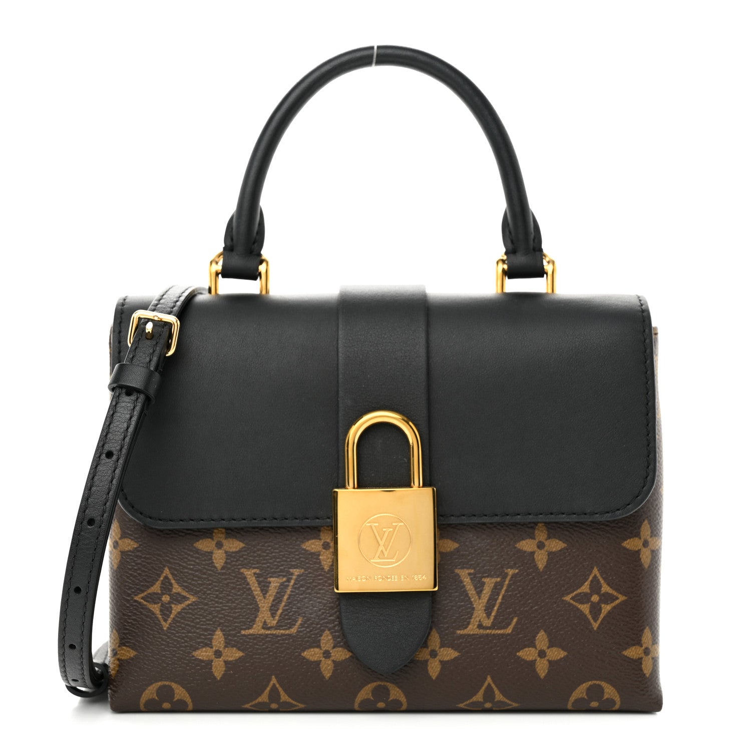 Louis Vuitton Monogram Locky BB Black 1 of 10