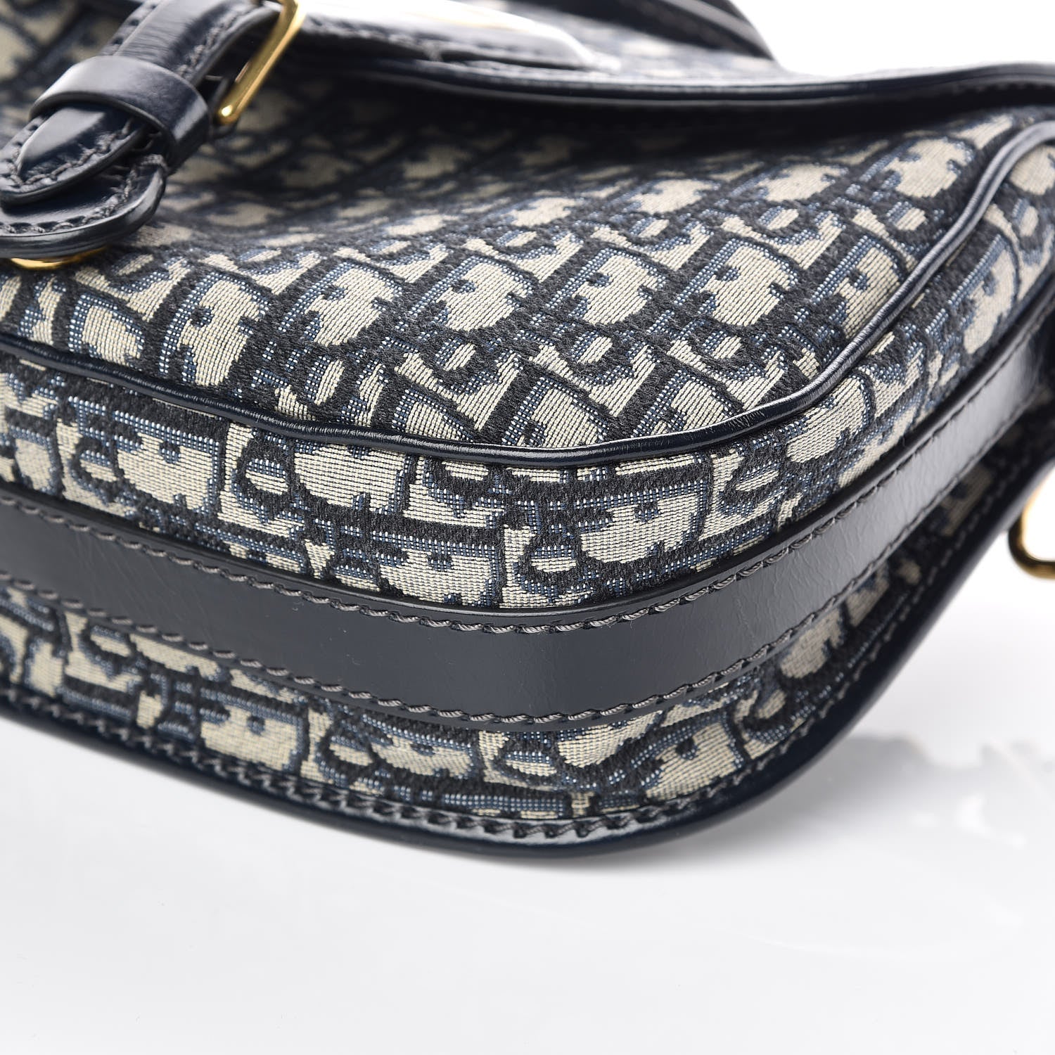 Christian Dior Oblique Crossbody Navy Blue 8 of 8
