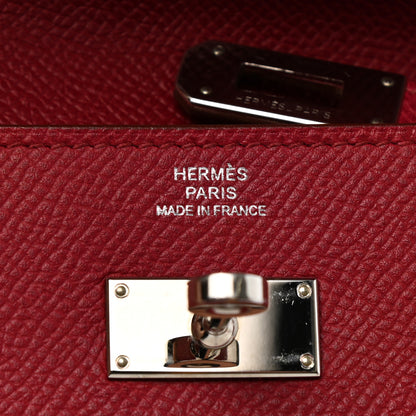 Hermes Epsom Kelly Longue Wallet Rubis 6 of 6