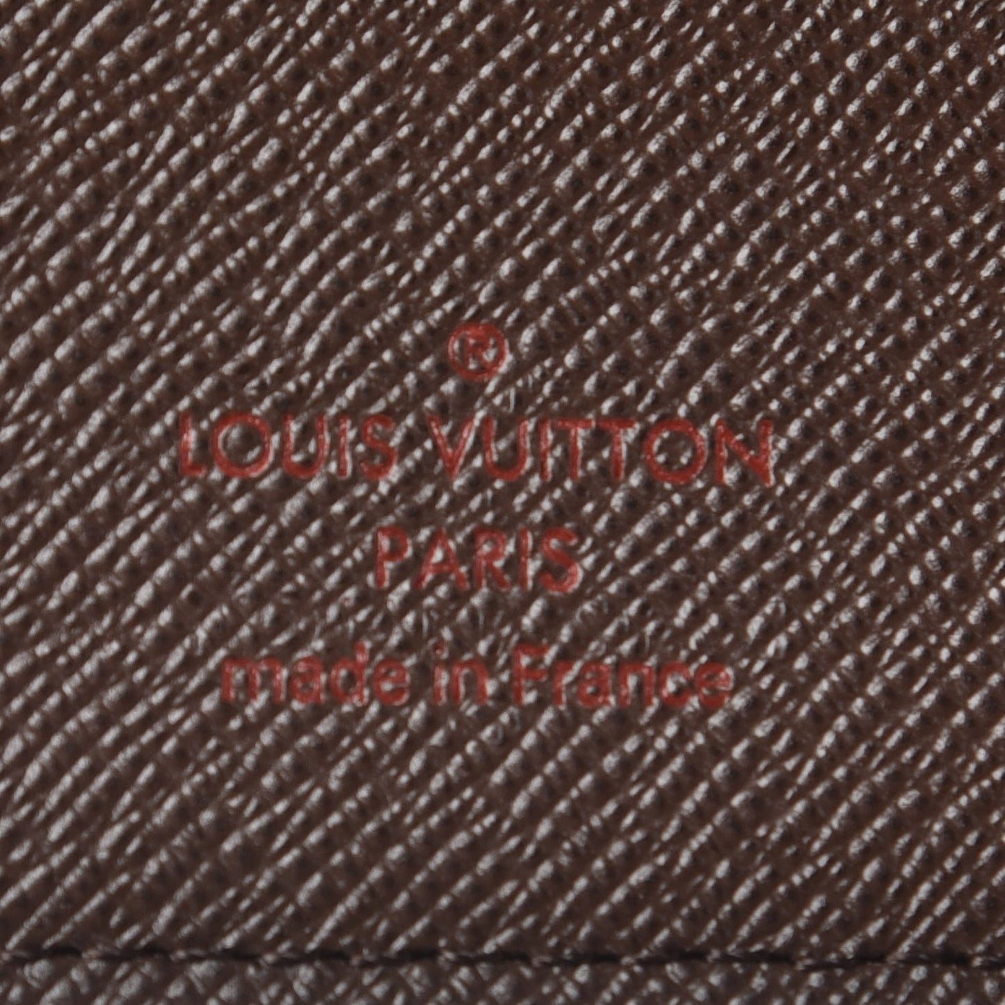 Damier Ebene Desk Agenda Cover