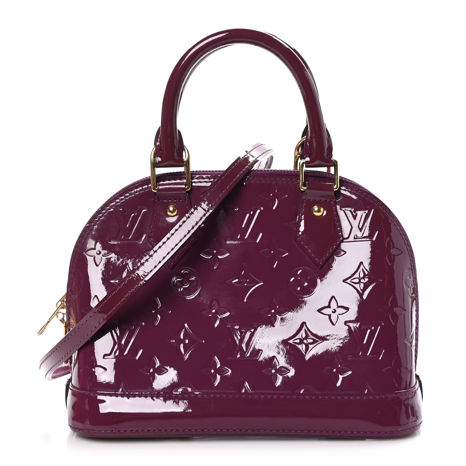 Louis Vuitton Vernis Alma BB Amethyste 1 of 10